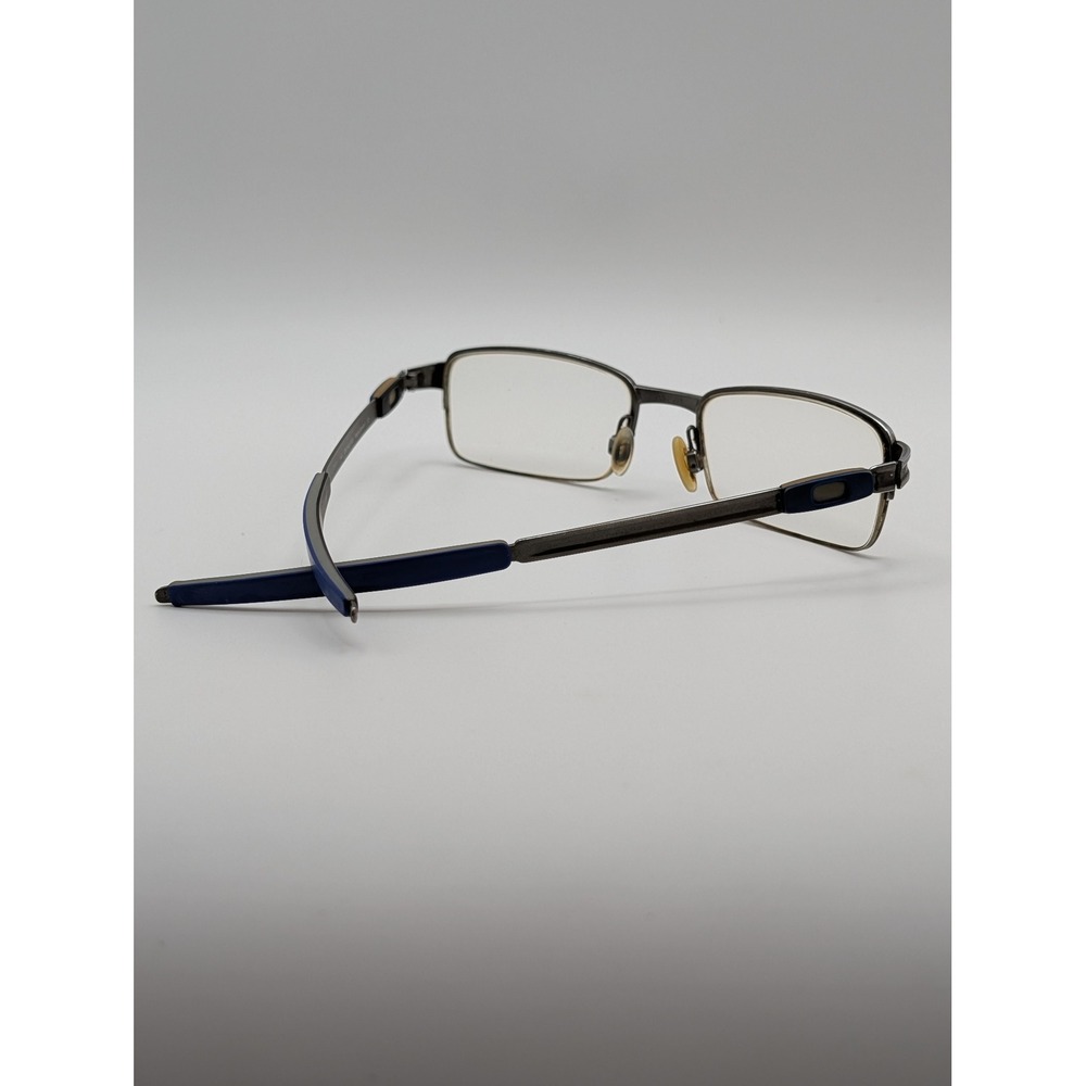 Oakley Tumbleweed 0.5 OX3144-0452 Matte Cement Blue Semi-Rimless Eyeglasses Mens